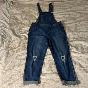 Denim Overalls